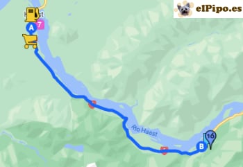 itinerario hasta Depot Creek Falls