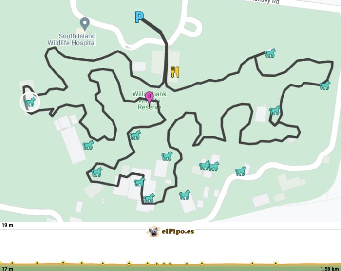 recorrido por Willowbank Wildlife Reserve