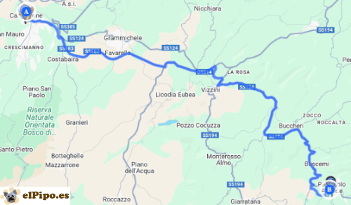 itinerario a Palazzolo Acreide