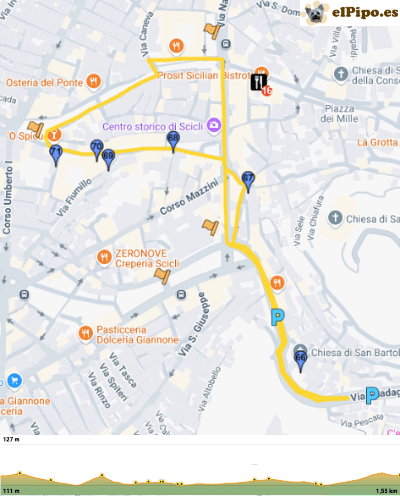 recorrido por Scicli