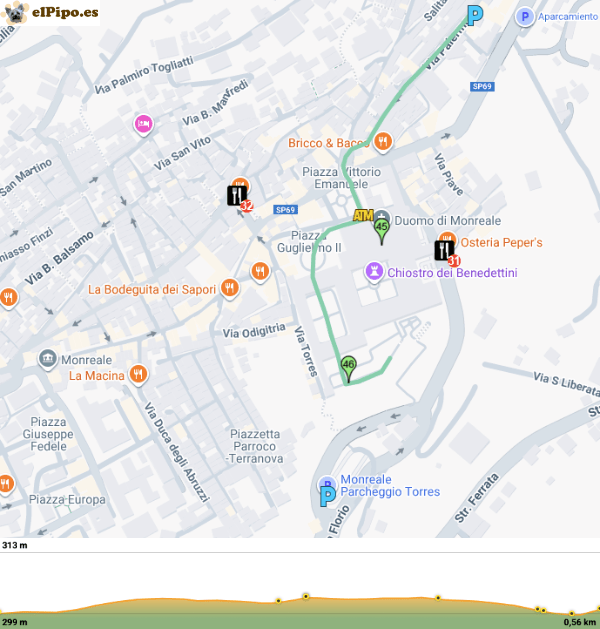 recorrido por Monreale